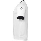 Uhlsport - Division 2.0 - Shirt Korte Mouw - Wit/Zwart - 100% Polyester