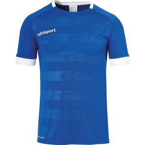 Uhlsport Division 2 0 Shirt Korte Mouw Kinderen - Royal Wit