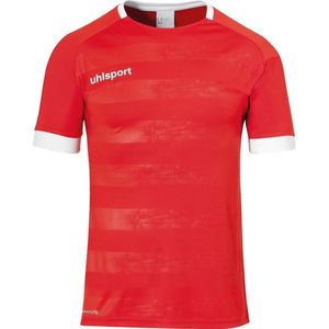 Uhlsport Division 2 0 Shirt Korte Mouw Kinderen - Rood Wit