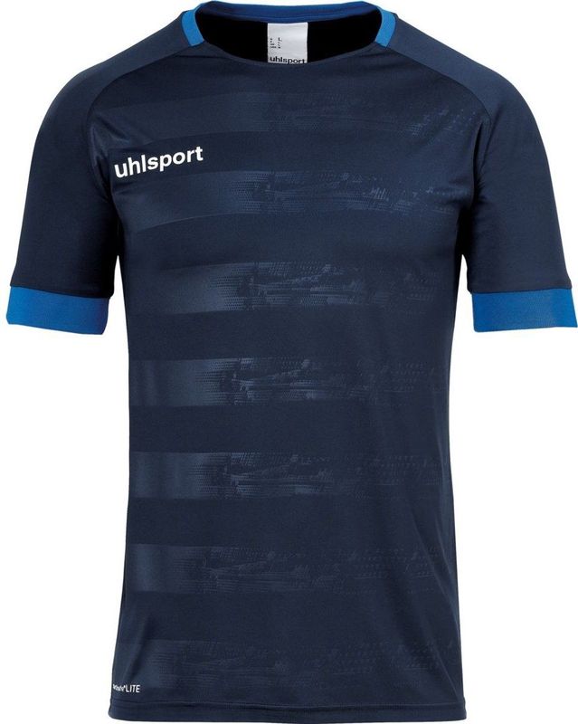 Uhlsport Division 2 0 Shirt Korte Mouw Kinderen - Marine Royal