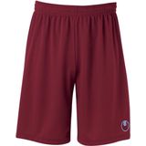 Uhlsport Club Short Kinderen - Bordeaux / Fluogeel