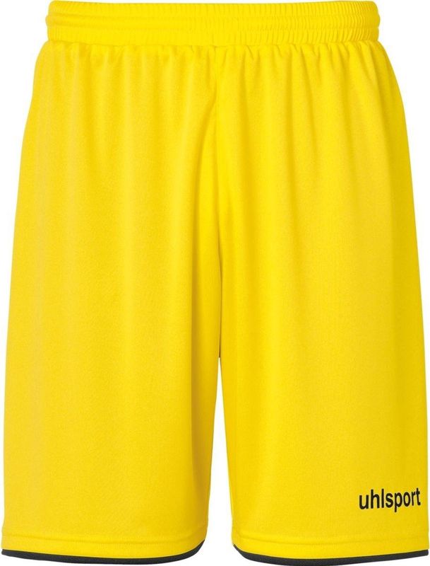 Uhlsport - Club Short - Geel - Heren - Sportieve Korte Broek
