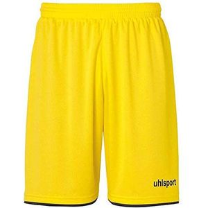 Uhlsport Club Short Heren - Geel / Zwart | Maat: 3XL