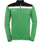 Uhlsport - Offence 23 Poly Jacket - Kind - Groen-Zwart-Wit - Polyester