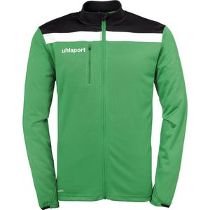 Uhlsport - Offence 23 Poly Jacket - Kind - Groen-Zwart-Wit - Polyester
