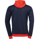 Uhlsport - Offense 23 - Trainingsjack - Marine / Rood / Wit - Met Capuchon