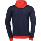Uhlsport - Offense 23 - Trainingsjack - Marine / Rood / Wit - Met Capuchon