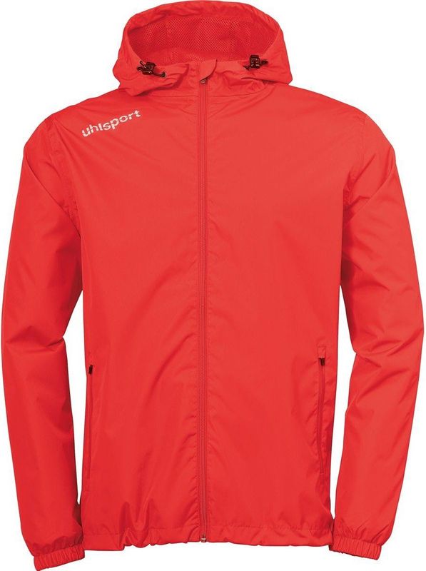 Uhlsport - Essential - Regenjas - Rood - Waterafstotende Coating, 1000 mm Waterkolom