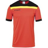 Uhlsport - Offense 23 - Kit Shirt + Korte Broek - Zwart - 100% Polyester