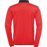 Uhlsport - Offense 23 - Trainingsjas - Rood-Zwart-Wit - Elastisch Polyester