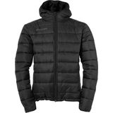 Uhlsport - Essential Puffer Hood Jacket - Zwart - Jack