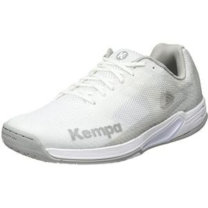 Kempa Wing 2.0 Handbalschoenen voor dames, wit/grijs, maat 42,5