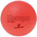 KEMPA Soft Beach Handbal Bal - Fluo Red - Maat 2
