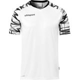 Uhlsport - Goal 25 - Shirt Korte Mouw - Wit / Zwart