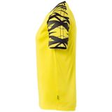 Uhlsport - Goal 25 Shirt - Korte Mouw - Geel / Zwart - Sportshirt