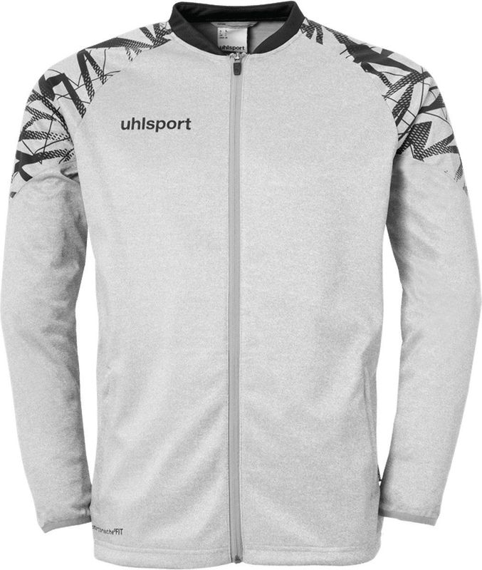 Uhlsport - Goal 25 - Polyestervest - Donkergrijs Gemeleerd / Zwart