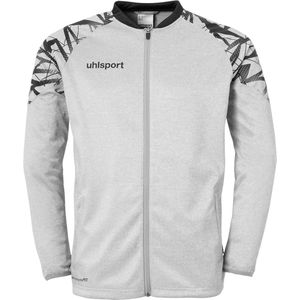Uhlsport Goal 25 Polyestervest Heren - Donkergrijs Gemeleerd / Zwart | Maat: 5XL