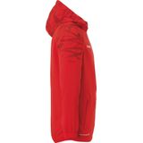 Uhlsport - Goal 25 - Sweater Met Kap - Rood/Wit