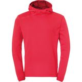 Uhlsport Essential Sweater Met Kap Kinderen - Rood |