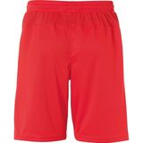 uhlsport - Performance Shorts - Sportbroek - Rood/Wit - 100% Gerecycled Polyester