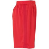 uhlsport - Performance Shorts - Sportbroek - Rood/Wit - 100% Gerecycled Polyester