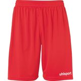 uhlsport - Performance Shorts - Sportbroek - Rood/Wit - 100% Gerecycled Polyester