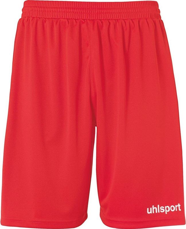 uhlsport - Performance Shorts - Sportbroek - Rood/Wit - 100% Gerecycled Polyester