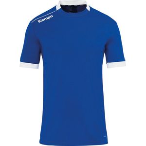 Kempa - Player Shirt - Sportshirt - Royal-Wit - Comfortabel voor Diverse Sporten