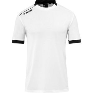 Kempa - Player Shirt - Kind - Wit-Zwart - D