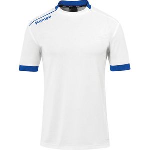 Kempa - Player Shirt - Wit-Royal - Sportshirt - Kind
