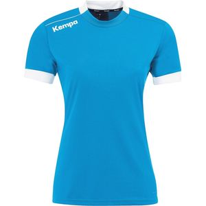Kempa Player Shirt Dames - sportshirts - lichtblauw wit - Vrouwen