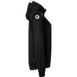 Kempa Player Hood Jacket Dames Zwart-Wit