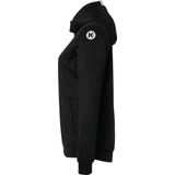 Kempa Player Hood Jacket Dames Zwart-Wit