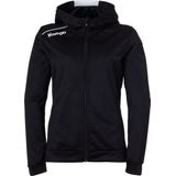 Kempa Player Hood Jacket Dames Zwart-Wit