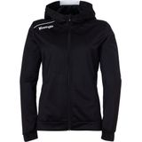 Kempa Player Hood Jacket Dames Zwart-Wit