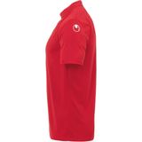 Uhlsport - Essential Poly Polo - Rood - Kinderen - Polyester