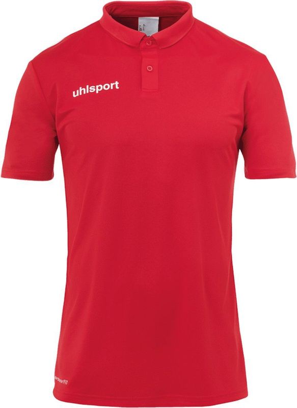 Uhlsport - Essential Poly Polo - Rood - Kinderen - Polyester