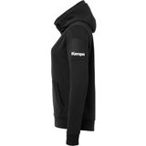 Kempa Status Hood Jacket Heren - sportvest - zwart