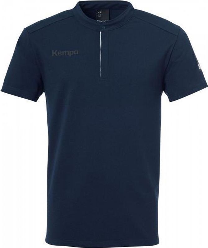 Kempa Status Polo Shirt - sportshirts - navy (marineblauw) - Unisex