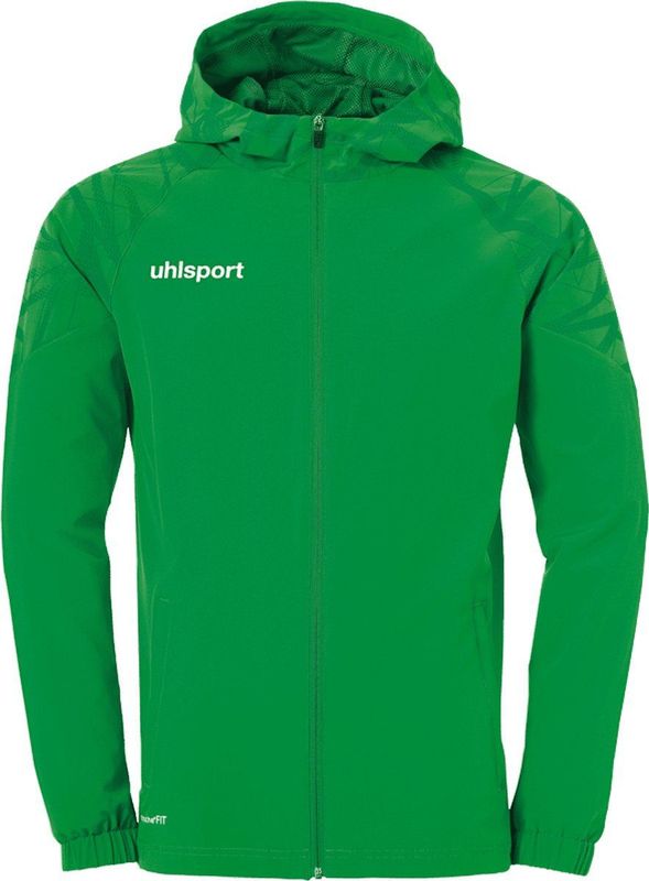 Uhlsport - Goal 25 - Sweater Met Kap - Groen - Kinderen
