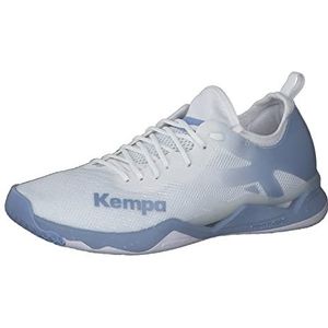 KEMPA Wing Lite 2.0 Handbalschoenen voor dames, wit/zeeblauw, 36 EU
