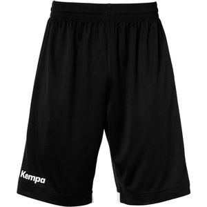 Kempa - Player Long Shorts - Korte Broek - Zwart/Wit - Uniseks