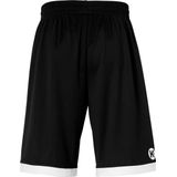 Kempa - Player Long Shorts - Korte Broek - Zwart/Wit - Uniseks