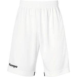 Kempa Player Long Shorts Wit-Zwart