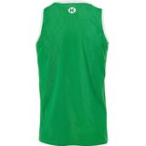 Kempa - Reversible Tank Top - Kind - Groen-Wit - Comfortabel Materiaal