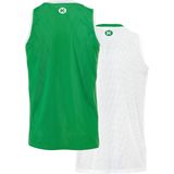 Kempa - Reversible Tank Top - Kind - Groen-Wit - Comfortabel Materiaal