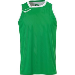 Kempa - Reversible Tank Top - Groen-Wit - Comfortabel Materiaal