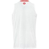 Kempa - Reversible Tank Top - Kind - Rood-Wit - Comfortabel Materiaal