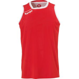 Kempa - Reversible Tank Top - Rood-Wit - Comfortabel Materiaal