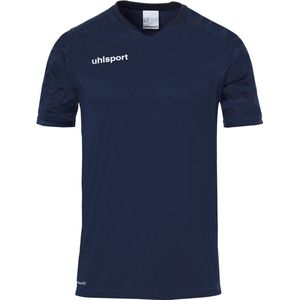 Uhlsport - Goal 25 - Sportshirt - Marine - Gerecycled Polyester, V-hals, Smartbreathe® FIT